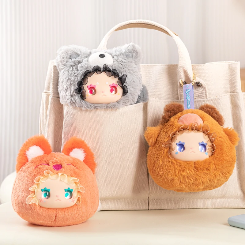 RUA RUA ZOO Vinyl Face Plush Keychain